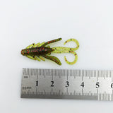 20 Pieces Per Pack - Multi Colored Miniature Soft Silicon Bait Set by Slark's Fishing Collection