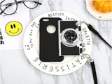 Retro Camera Inspired Case v2 For iPhone X To iPhone 5  - Comes with Free Lanyard!