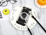 Retro Camera Inspired Case v2 For iPhone X To iPhone 5  - Comes with Free Lanyard!
