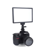 Portable Bi-Color Slim LED Light + Battery + Charger | With LCD Display!