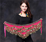 Dancing Silk Belt With Beads And Stones