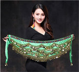 Dancing Silk Belt With Beads And Stones