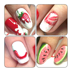 Special Set #4 -12 Sheets Per Set | Tropical Theme Nail Art Decals