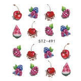 Special Set #4 -12 Sheets Per Set | Tropical Theme Nail Art Decals