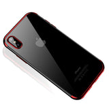 Transparent Ultra Thin Back Case For iPhone X