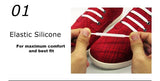 16 pcs Per Set | Classic Clip No Tie Shoelace