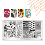 Stamping Template #1 - Valentine's Day Theme | 5 Patterns To Choose From!