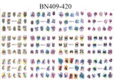 Special Set #2 - 12 Designs Per Big Sheet | Valentine Inspired Nail Art Decals