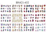 Special Set #2 - 12 Designs Per Big Sheet | Valentine Inspired Nail Art Decals