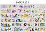 Special Set #2 - 12 Designs Per Big Sheet | Valentine Inspired Nail Art Decals