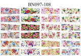 Special Set #2 - 12 Designs Per Big Sheet | Valentine Inspired Nail Art Decals