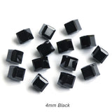 3D Rhinestone Cube Charms | 10 Pieces Per Set
